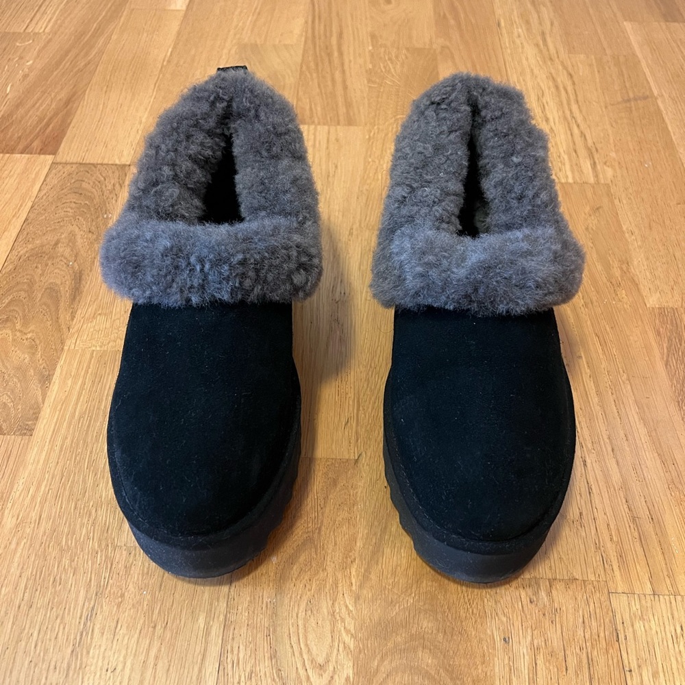 *NEW* UGG Nita Black Platform Slipper - Picture 2 of 6